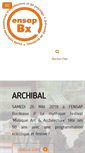 Mobile Screenshot of bordeaux.archi.fr