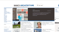 Desktop Screenshot of 40ans.nancy.archi.fr